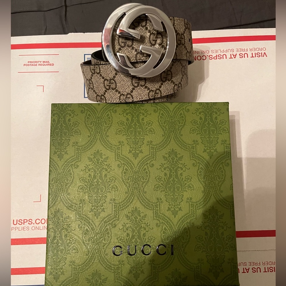 Gucci Supreme Belt Men’s Sz.90